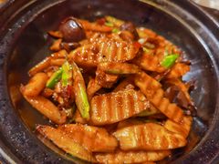 山药炒芦笋-伙靠·江浙菜(田林路店)
