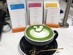 抹茶拿铁-不正咖啡(万达尊店)
