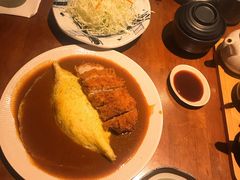 猪排多密酱汁蛋包饭-山杏yama-katsu·吉列炸物