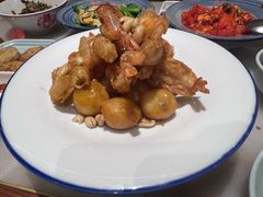 梨球果仁虾-小吊梨汤·北京菜·烤鸭(鸟巢店)