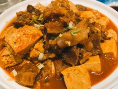 牛腩炖老豆腐-宁夏国强手抓羊肉·清真菜(未央路凤三店)