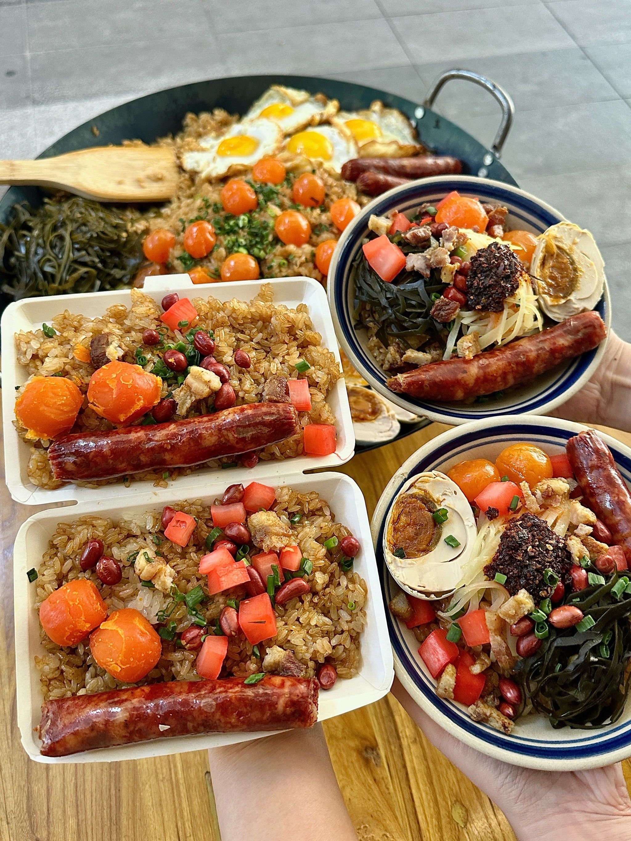 真的好绝在温州也能吃饭贵州糯米饭,料很足
真的好好吃