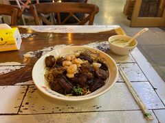 虾爆鳝拌川-春雪面馆(转塘店)