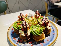 臻选圣诞花环华夫饼-BE BRIGHT KITCHEN(正佳广场店)