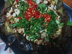 烤茄子-乔岩保应烧烤店