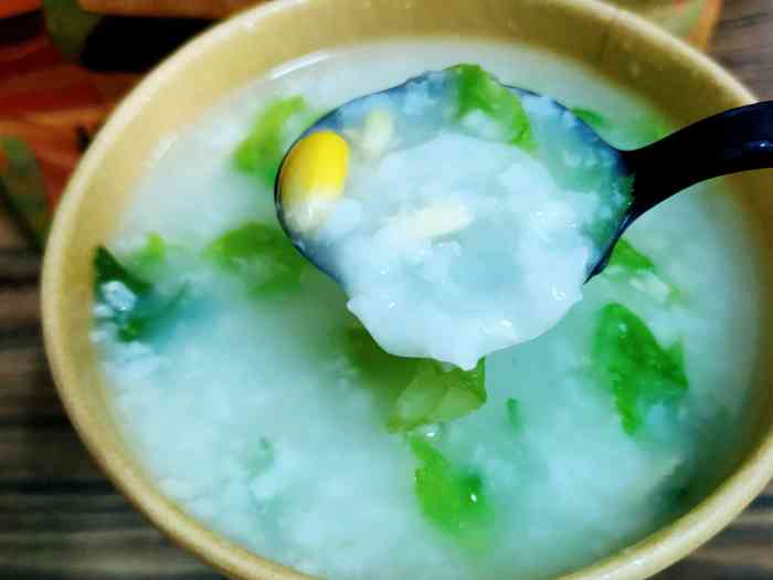 三米粥铺(赤岗路店)-"点外卖 分量都几足 冬菇青菜粥唔错 油炸.