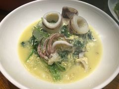 笔管鱼炒小白菜-必点海鲜·鲅鱼水饺(鞍山西道店)