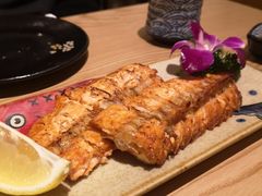 盐烤三文鱼骨-六本目日式料理(珊瑚沙家园店)