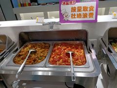 自助取餐区-梦航彩虹之约自助餐厅(华府天地店)