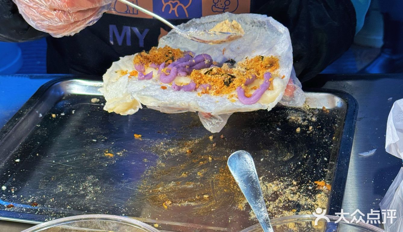 ✅贵州小吃｜锅巴糍粑的制作现场