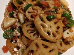 绿茶小炒藕片-绿茶餐厅(乐峰广场店)