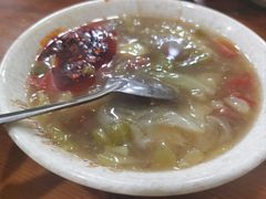 胡辣汤-老马家马蓉蛋菜夹馍·腊牛肉夹馍(回民街店)