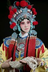 -胭脂猫京剧摄影