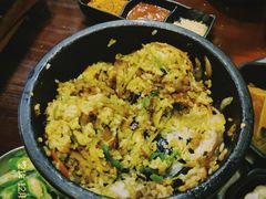 烤牛肉石锅拌饭-青春韩国料理(汽博店)