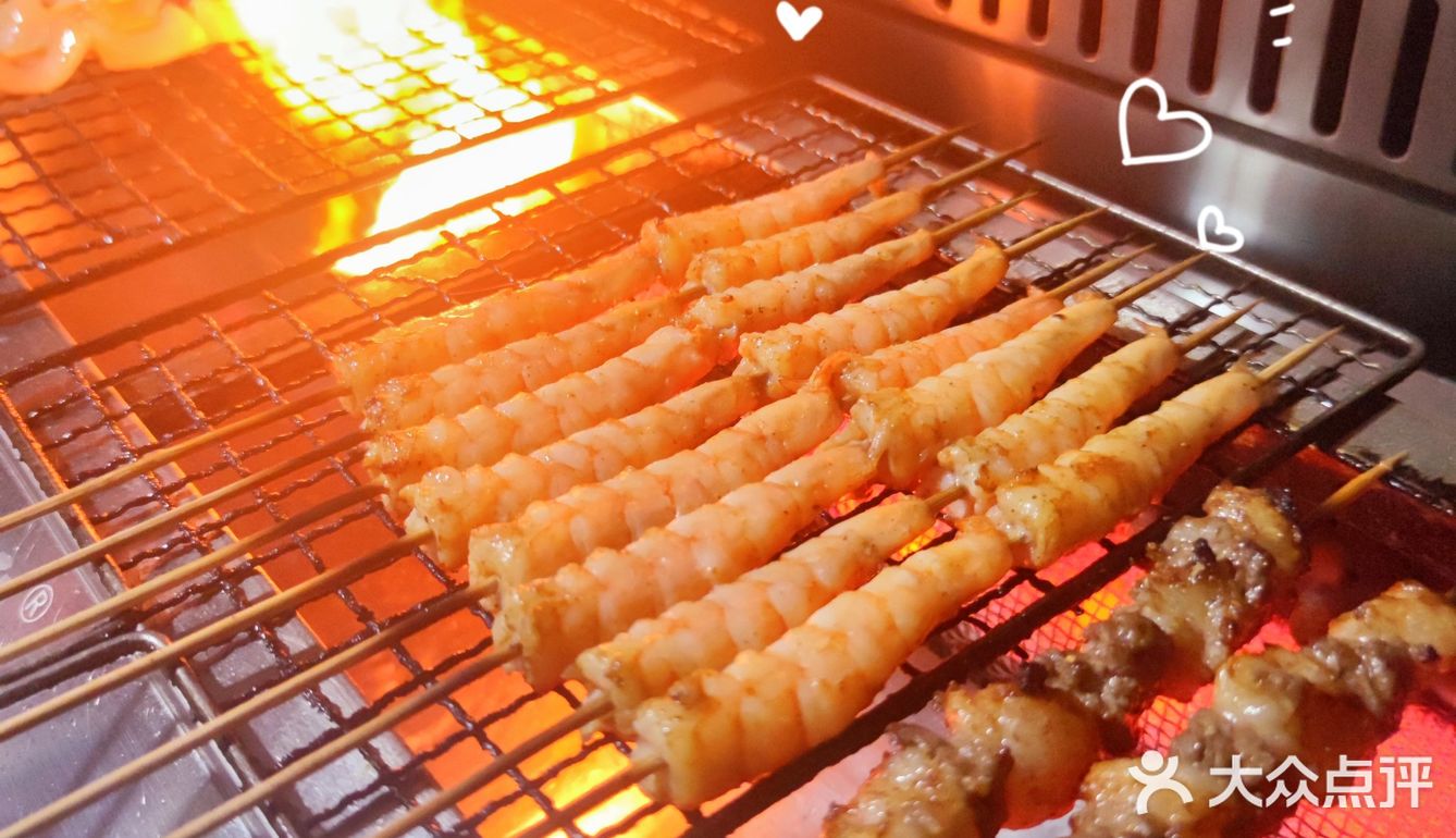 第1⃣️次吃这么干净、整齐的小黄鱼🐟烤串🔥🌶️