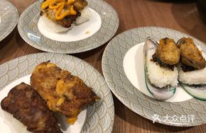 Grilled Oyster Sushi