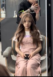 点击看大图 -藤野造型烫发染发