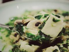 荠菜蘑菇豆腐-道道鲜·崇明私房菜(五角场店)