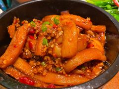 鱼香茄子煲-潮粥荟·潮汕砂锅粥(朝阳大悦城店)
