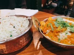 辣咖喱鸡配洋葱-克比叔叔印度餐厅Kebabs on the Grille(永康路分店)