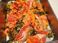 山葵花拌牛肉-蚂蚁洞·烤肉大营地(上海静安大悦城店)