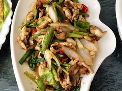 姜葱鱿鱼-覃记海鲜美食餐厅