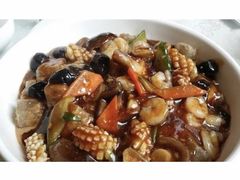 三鲜焖子-乌托邦小船海鲜烤吧