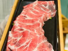 黑毛猪梅花肉-椰子不语 椰子鸡火锅(淮海店)