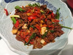 皖北小炒黄牛肉-阿财老铺·老蚌埠龙虾城(华夏总店)