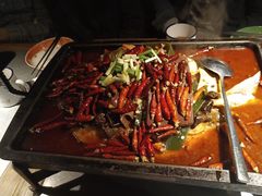 -探鱼·鲜青椒爽麻烤鱼(西南商都店)