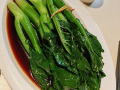 白灼广东芥兰-香港池仔记肠粉王(博多新记襄阳南路店)