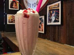 Strawberry&nbsp;Milk&nbsp;Shake-Burger Joys Central(中环士丹利街店)