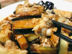蛤蜊肉拌茄子-华春餐馆(鱼山路店)