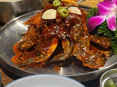 -明洞阿姨·韩式酱蟹烤肉·创意料理(三元桥店)