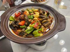 -阿峰饭店·本地土菜馆·农家土鸡煲·一品神仙鸡(报福店)