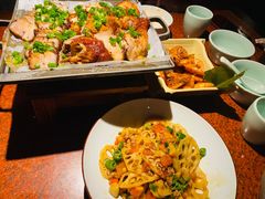 绿茶烤鸡烤肉合拼-绿茶餐厅(蓝色港湾店)