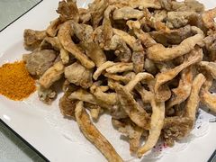 软炸鲜蘑-黄家饺子东北特色菜馆(湖滨商业街店)