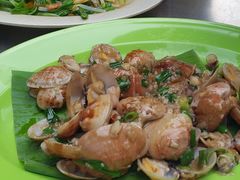 蒜蓉炒花蛤-明记烧鱼美味店