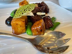 黑金雪花牛肉粒-上海和平饭店龙凤厅 Dragon Phoenix