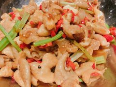 爆炒肥肠-渔乡米香·剁椒鱼头(四方坪店)