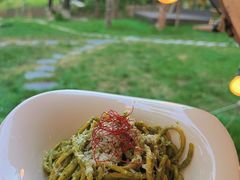 抹茶松仁意面-Supine Bistro溯泮餐厅