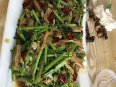 野山芹炒牛肚-胜泽眼镜烧烤(云霄路直营店)
