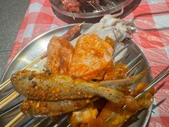 -生火火·地摊小炉子烧烤自助.鲜切牛羊肉(龙湖北城天街店)