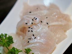 无骨雪花鱼-热火朝天鲜切牛肉火锅(南强街巷店)