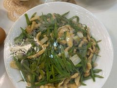 砂煲扁豆丝-北平小馆·烤鸭·家常菜(磨房北里店)
