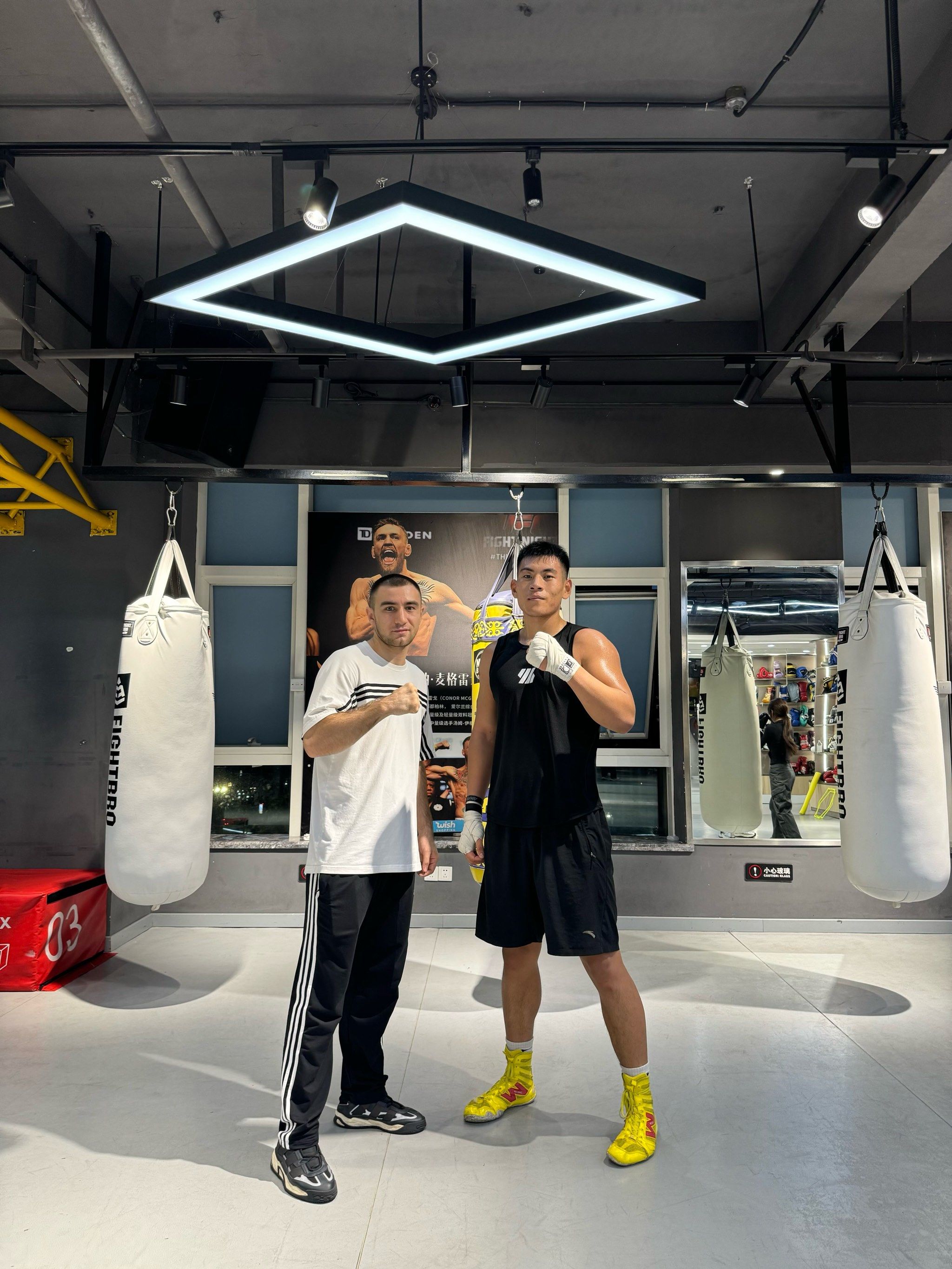 的组合拳,谢谢以后更加努力,英武堂环境非常好以后多多打卡05#拳击