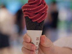 冰山杨梅脆筒-喜茶(杭州滨江宝龙店)