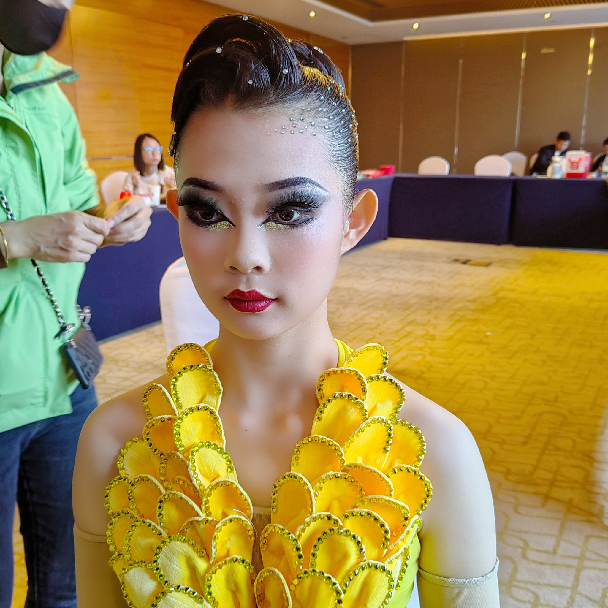 北京化妆师#儿童舞台妆#拉丁舞妆发#中