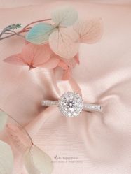 -JKHappiness培育钻石钻戒婚戒定制(天河国贸店)