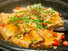 砂锅嫩豆腐-费大厨辣椒炒肉(悠唐购物中心店)